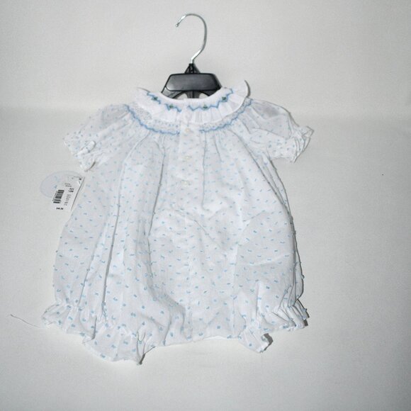Edgehill Collection 1 Piece Smocked Outfit Size: 12 MOS #S44PENWT Details: 100% - Picture 2 of 3